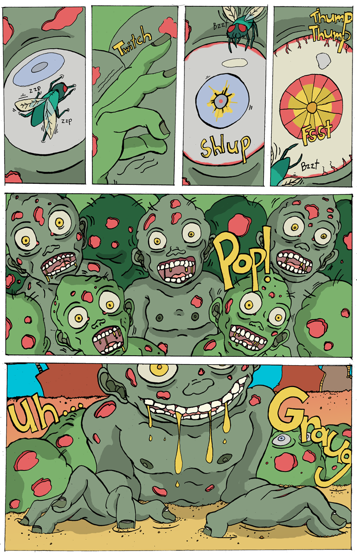 Patches comic window